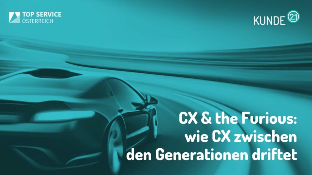 Wie CX zwischen den Generationen driftet: CX & the Furious