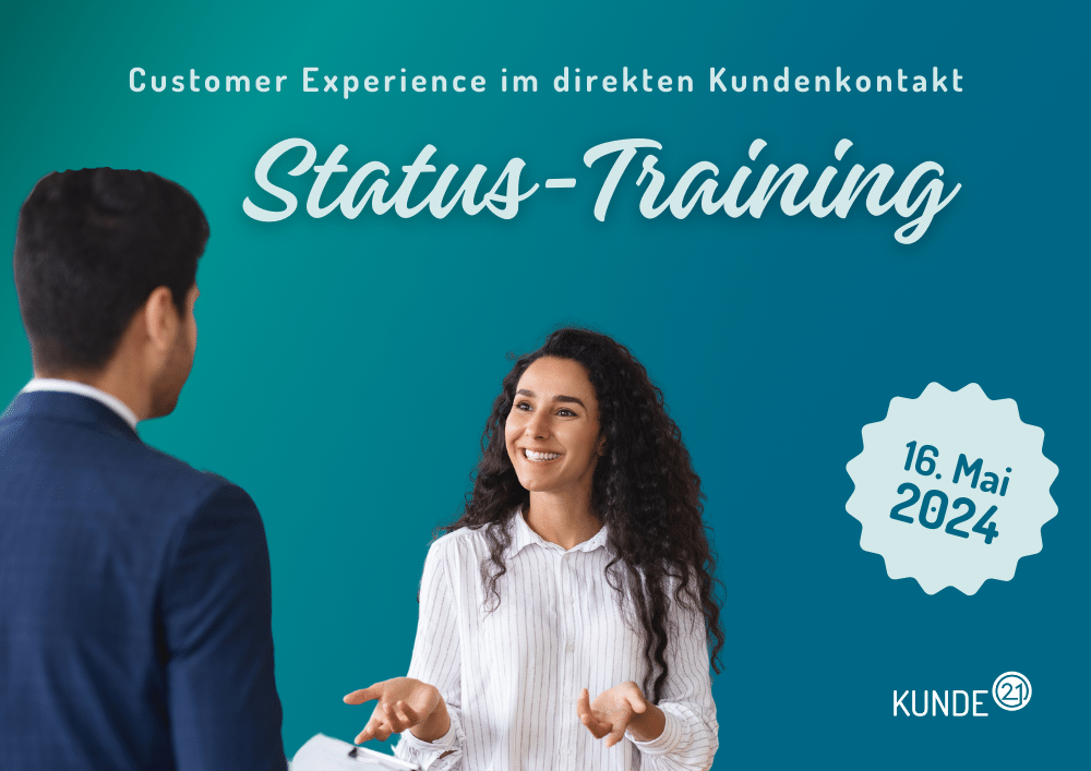 Status-Training für Customer Experience