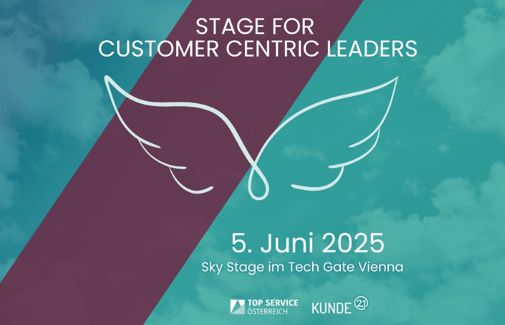 Bannerbild zu unserem Event "Stage for Customer Centric Leaders" am 5. juni 2025