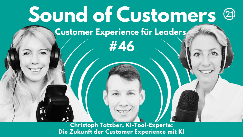 Ein Coverbild von der Podcastreihe Sound of Customer. SOC Episode 46 mit Christoph Tatzber zu Gast