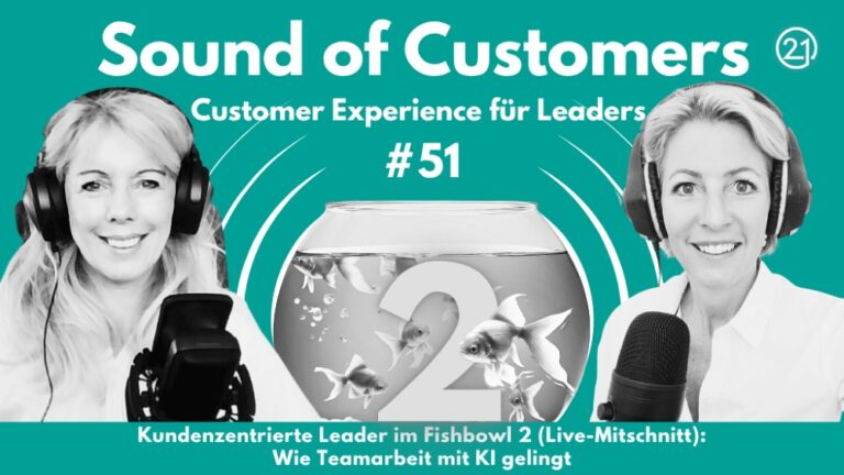 Ein Coverbild von der Podcastreihe Sound of Customer. SOC Episode 51 als Live-Mitschnitt der Fishbowl 2